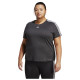 Adidas Γυναικεία κοντομάνικη μπλούζα Aeroready Train Essentials 3-Stripes (Plus Size) Adidas Γυναικεία κοντομάνικη μπλούζα Aeroready Train Essentials 3-Stripes (Plus Size)